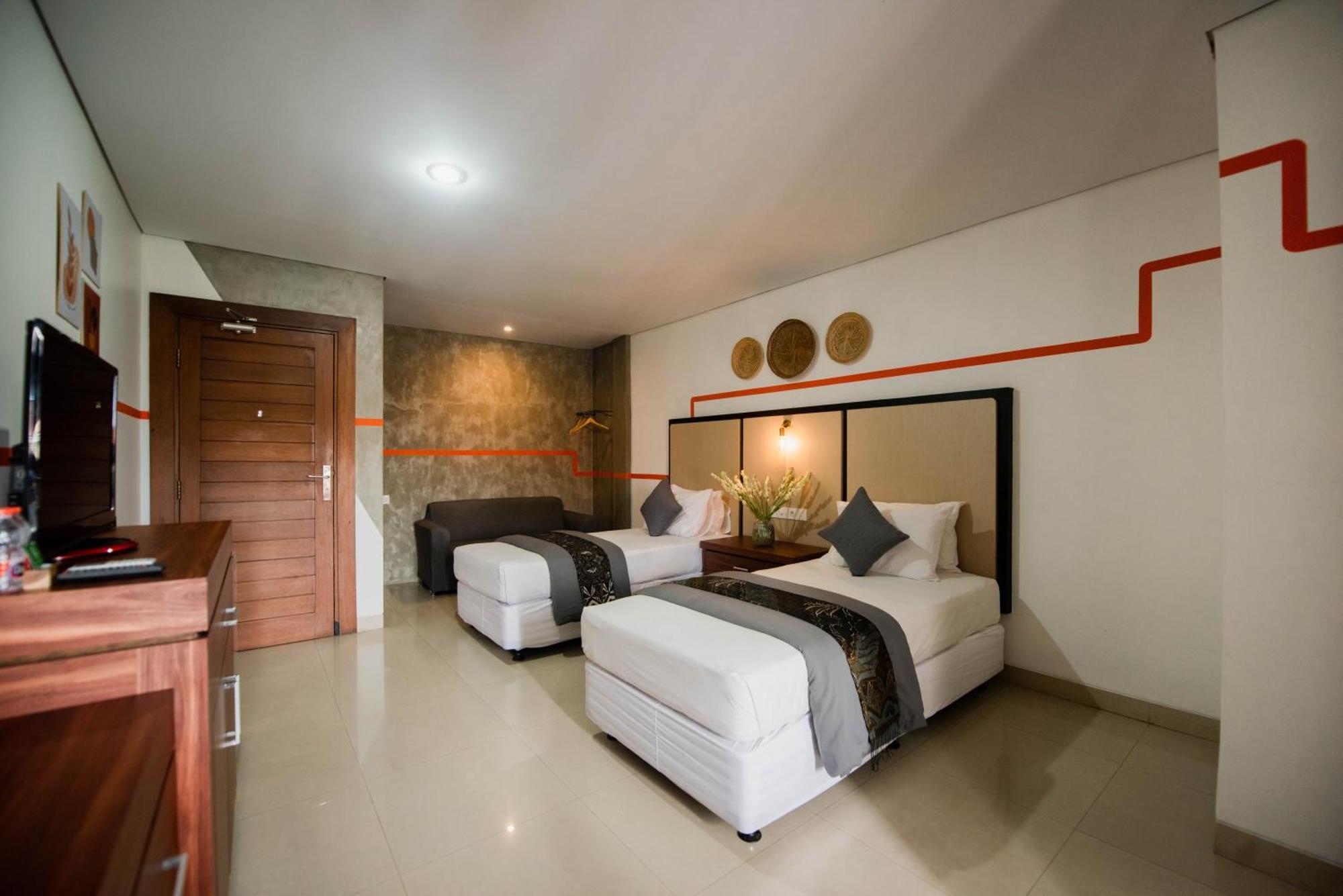 Sandat Hotel Legian Exterior foto